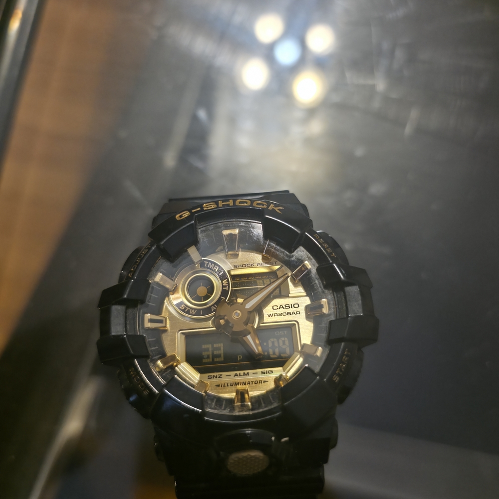 Casio G-Shock Black and Gold Watch - Picture 8 of 12